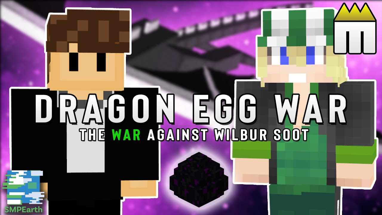 SMP Earth The Dragon Egg War Antarctic Empire vs Wilbur