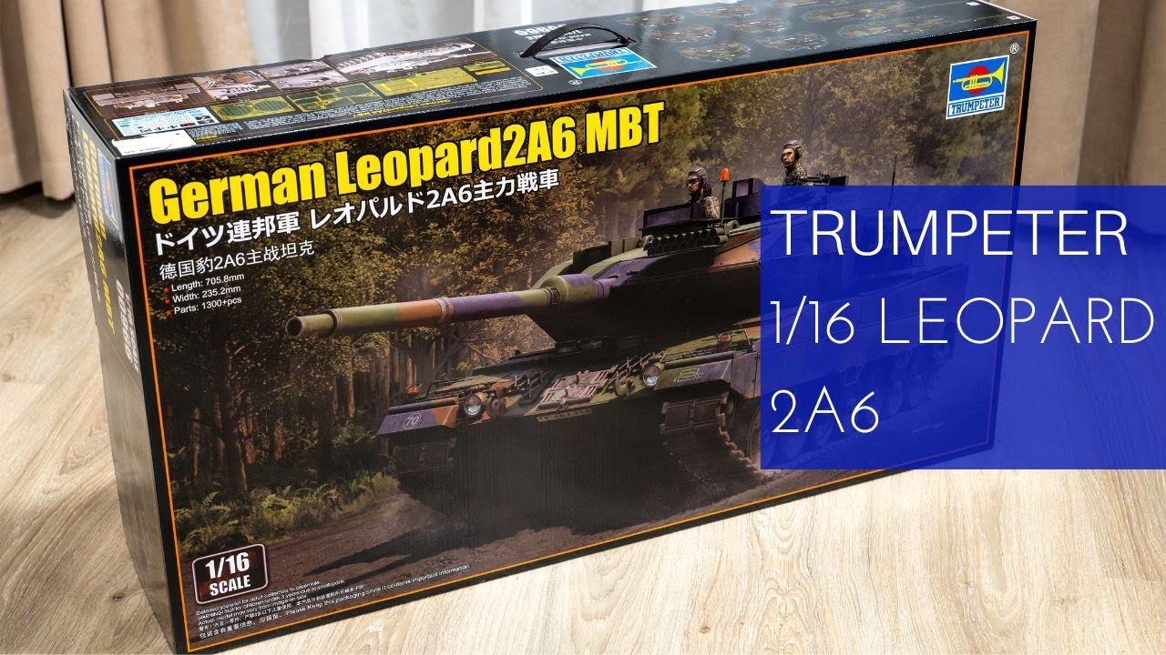 Trumpeter 1/16 Leopard 2A6 (00966)