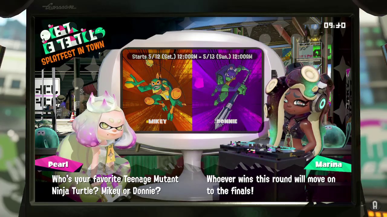 Pearl and Marina discuss Ninja Turtles for some reason. #1 (2018) - Splatoon 2