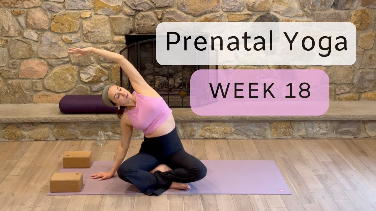 Prenatal Yoga Week 18 - Feel Good 25 Minute Flow