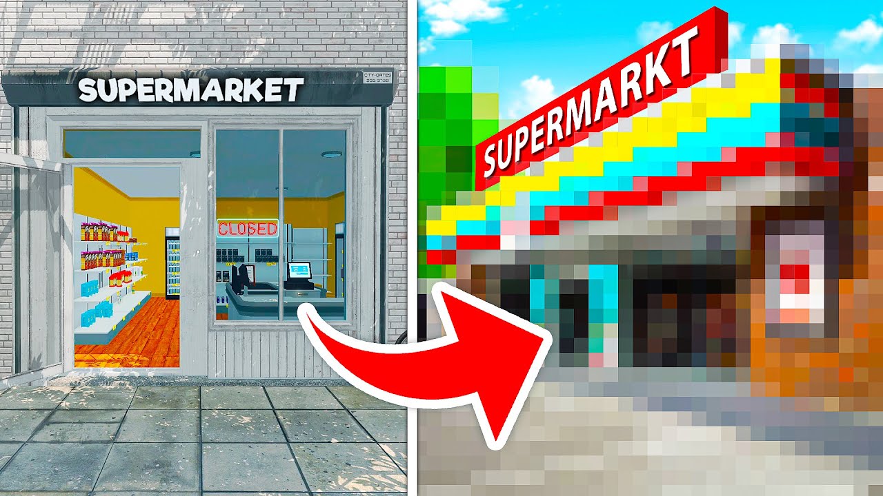 Ik ging Mijn EIGEN SUPERMARKT VERBOUWEN!