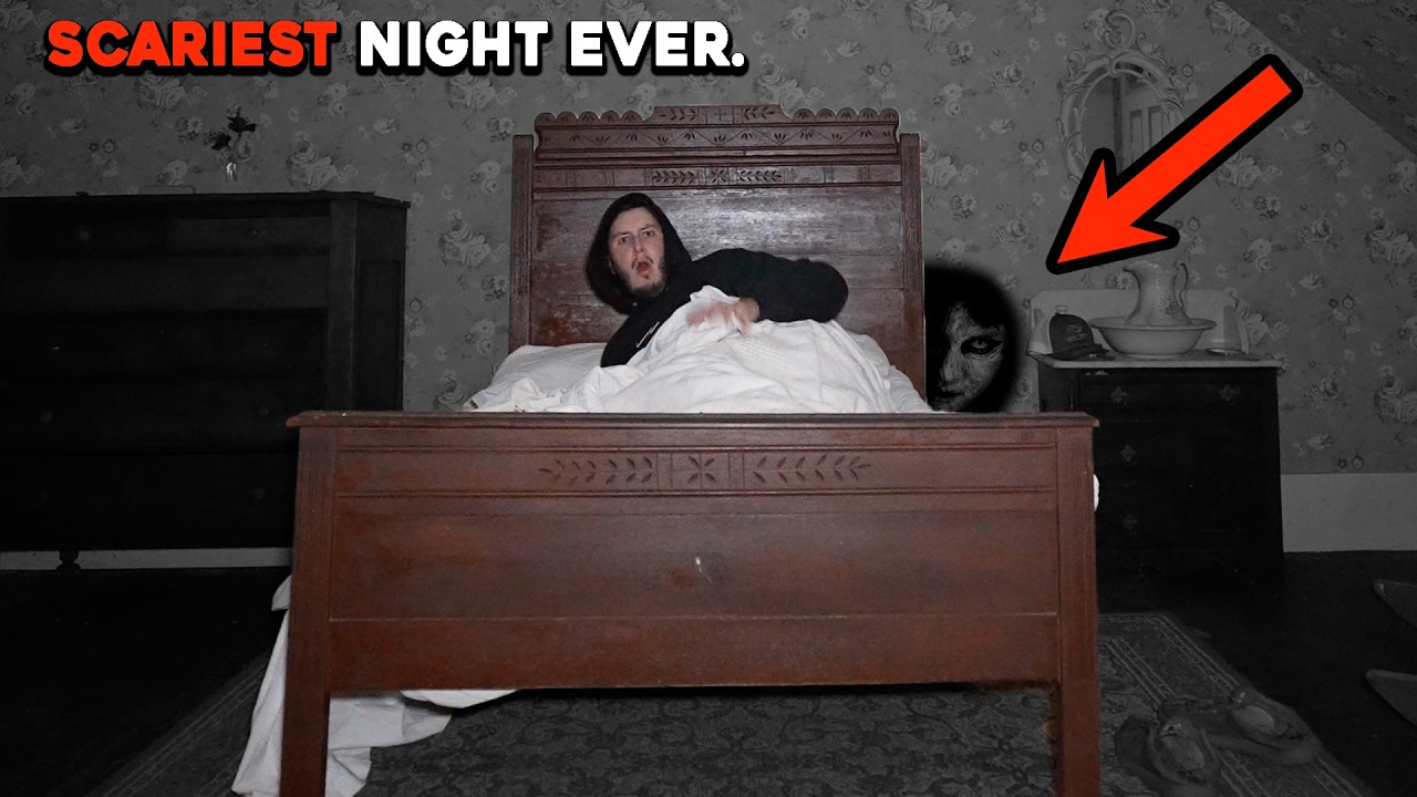 I Found a SECRET Room While Camping Inside Abandoned House - My Scariest Night (DISTURBING)
