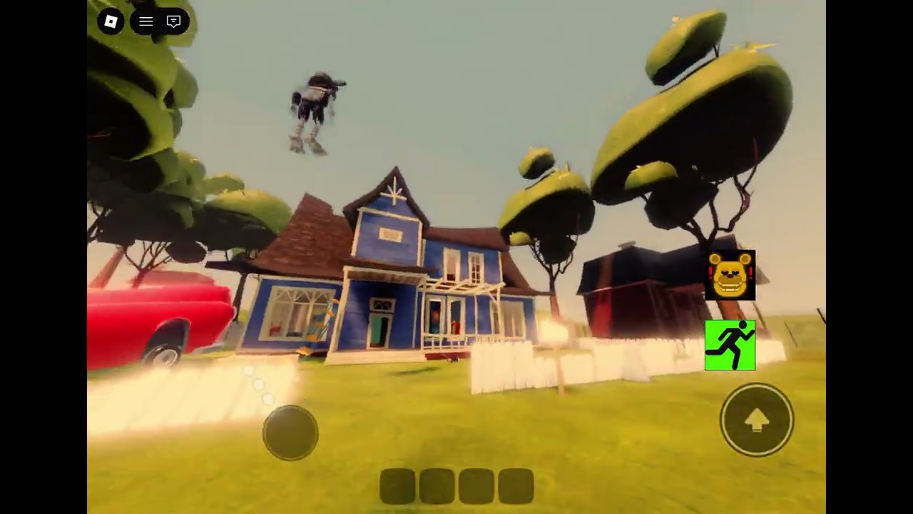 I played fast, Fred bear in Roblox