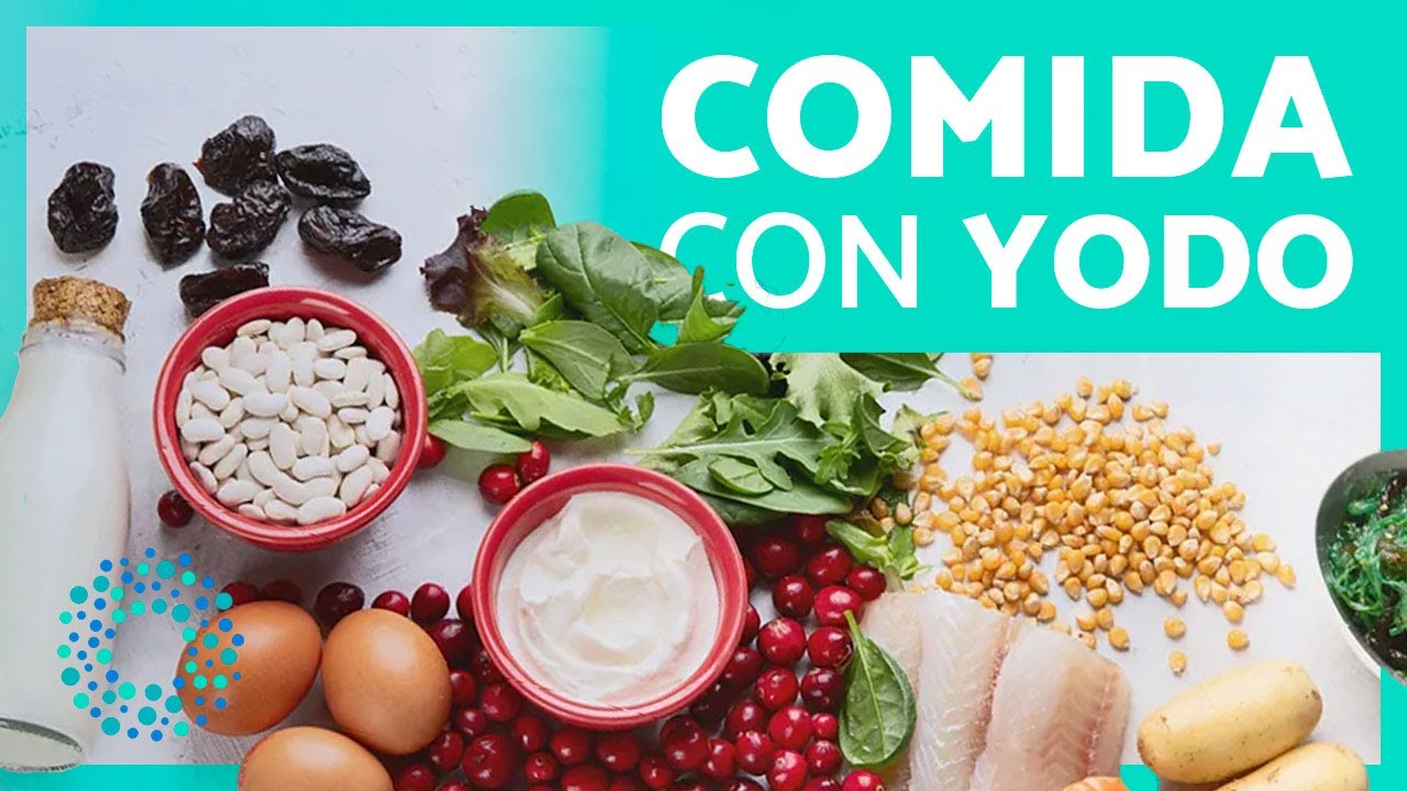 10 ALIMENTOS ricos en YODO 🥛🥚 (Comida ALTA en Yodo)