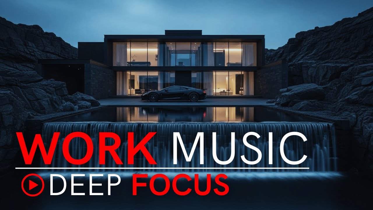 Future Garage for Deep Work – Zero Distractions ⚡ | 12H Focus Mix