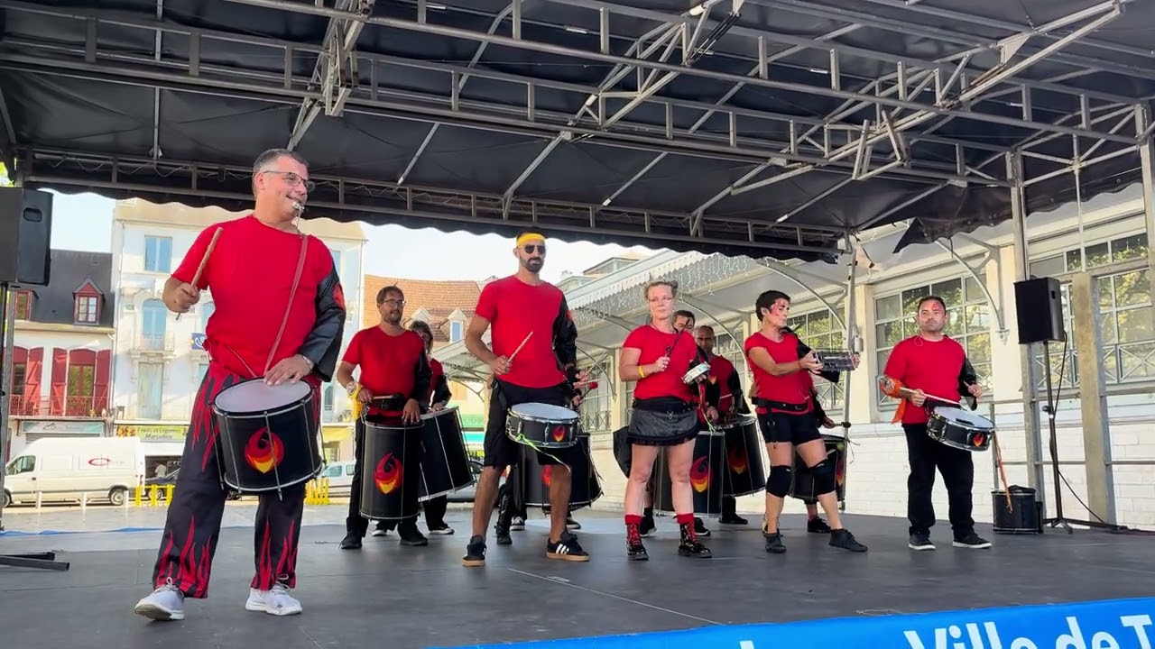 BAT'FOGO Batucada au forum des associations de TARBES (Septembre 2025)