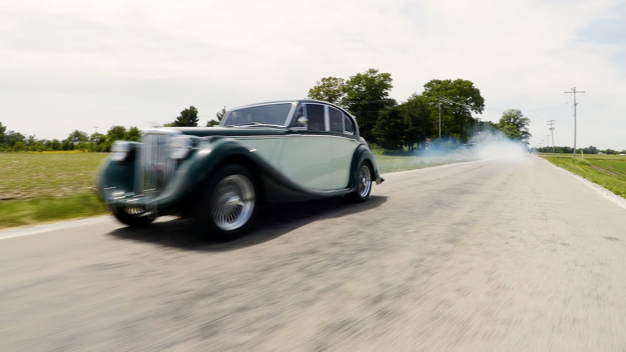Grey Poupon in the Jag | Nichols Paint and Fab