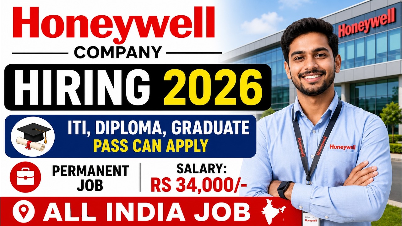 Honeywell Recruitment 2026 | Private Company Jobs | ITI Diploma Graduate | Direct Apply