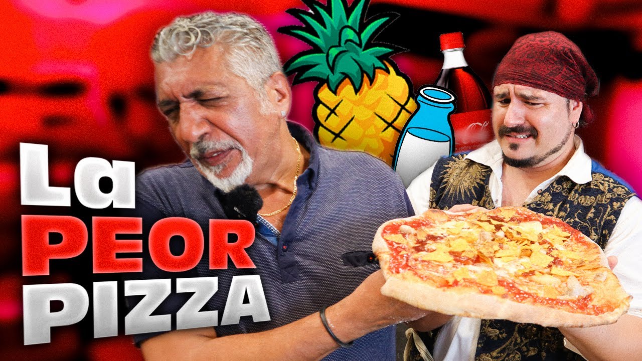 Hago la PEOR PIZZA del MUNDO con @La Cocina Del Pirata | Pino Prestanizzi