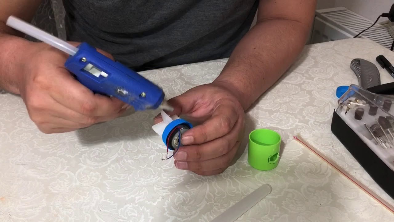 Evde mini su pompasi yapımi ( homemade water pump )