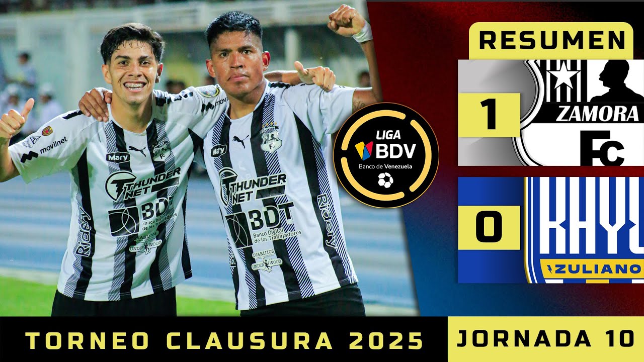 Zamora da un paso de gigante | RESUMEN | LigaBancoDeVenezuela | Zamora - Rayo Zuliano