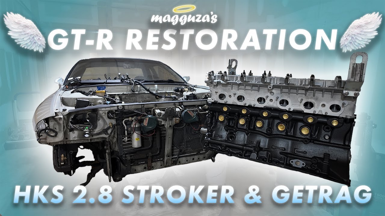 Complete HKS 2.8 Stroker Engine For My Dream Skyline GT-R Restoration 