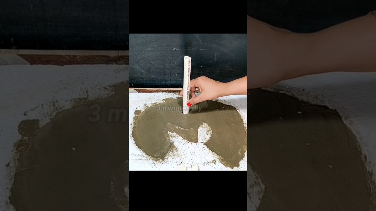 waterfall fountain making idea #homedecor #waterfallfountain #waterfall #diy #craft #cementdiy