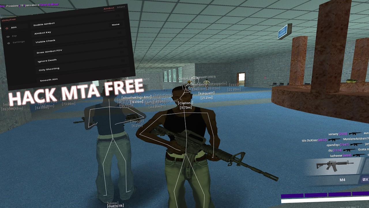 MTA:SA Free Cheat - Esp/Aimbot/Silent - Download Link