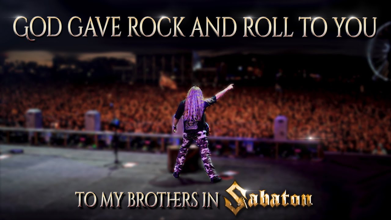 GOD GAVE ROCK AND ROLL TO YOU - Tommy J (Thank you Sabaton)