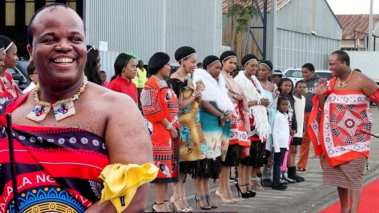 Maisha Ya  Mfalme Mswati: Wake 15 Na Bado Kamuoa Mtoto Wa Rais Wa Afrika Kusini