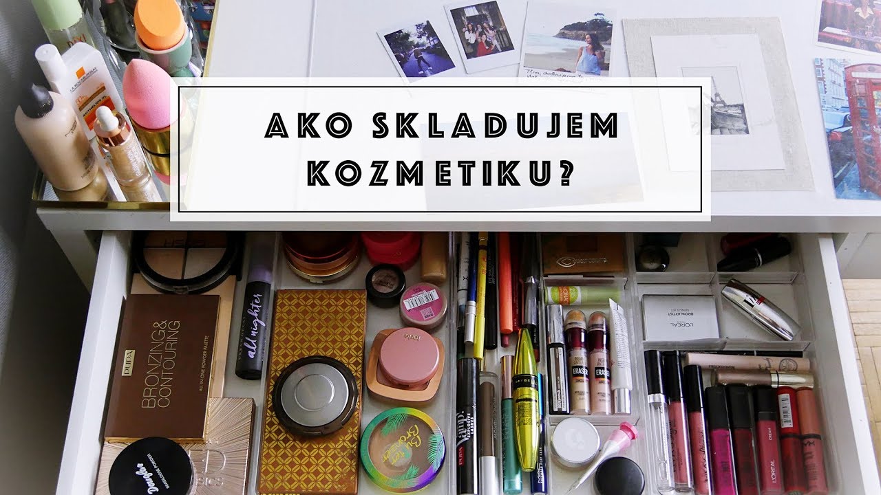 Ako skladujem kozmetiku? | TinaNaté
