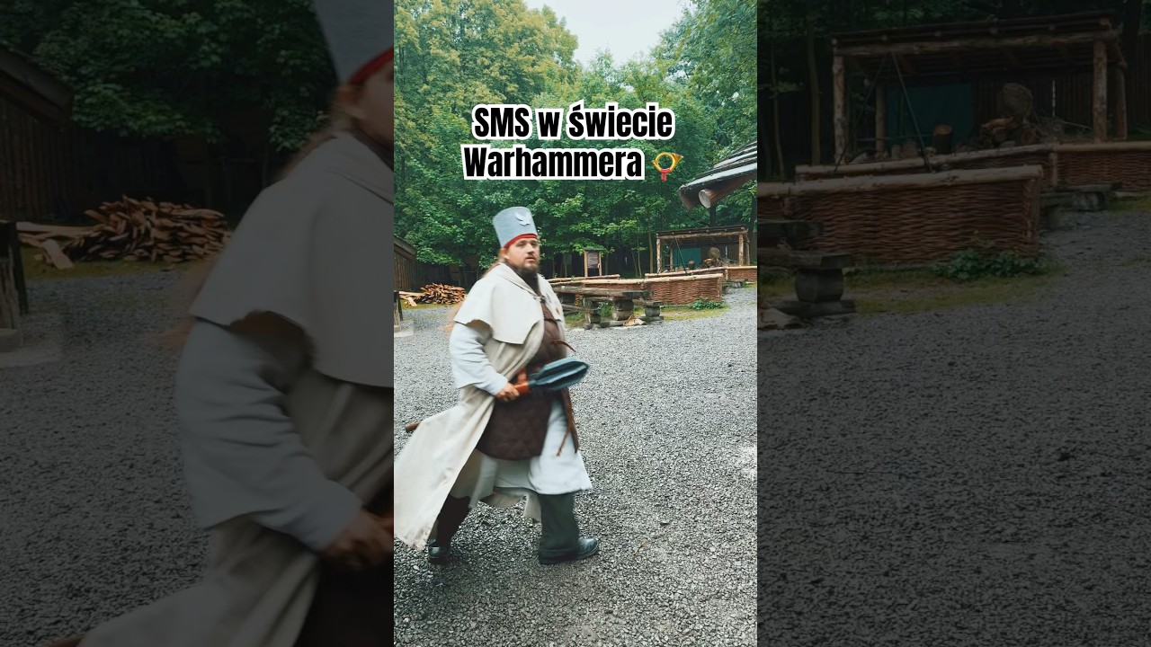 LARP &ldquo;Winnica-Stary Ursun mocno spi&rdquo; 📯 #warhammer #larplife #larp #herold