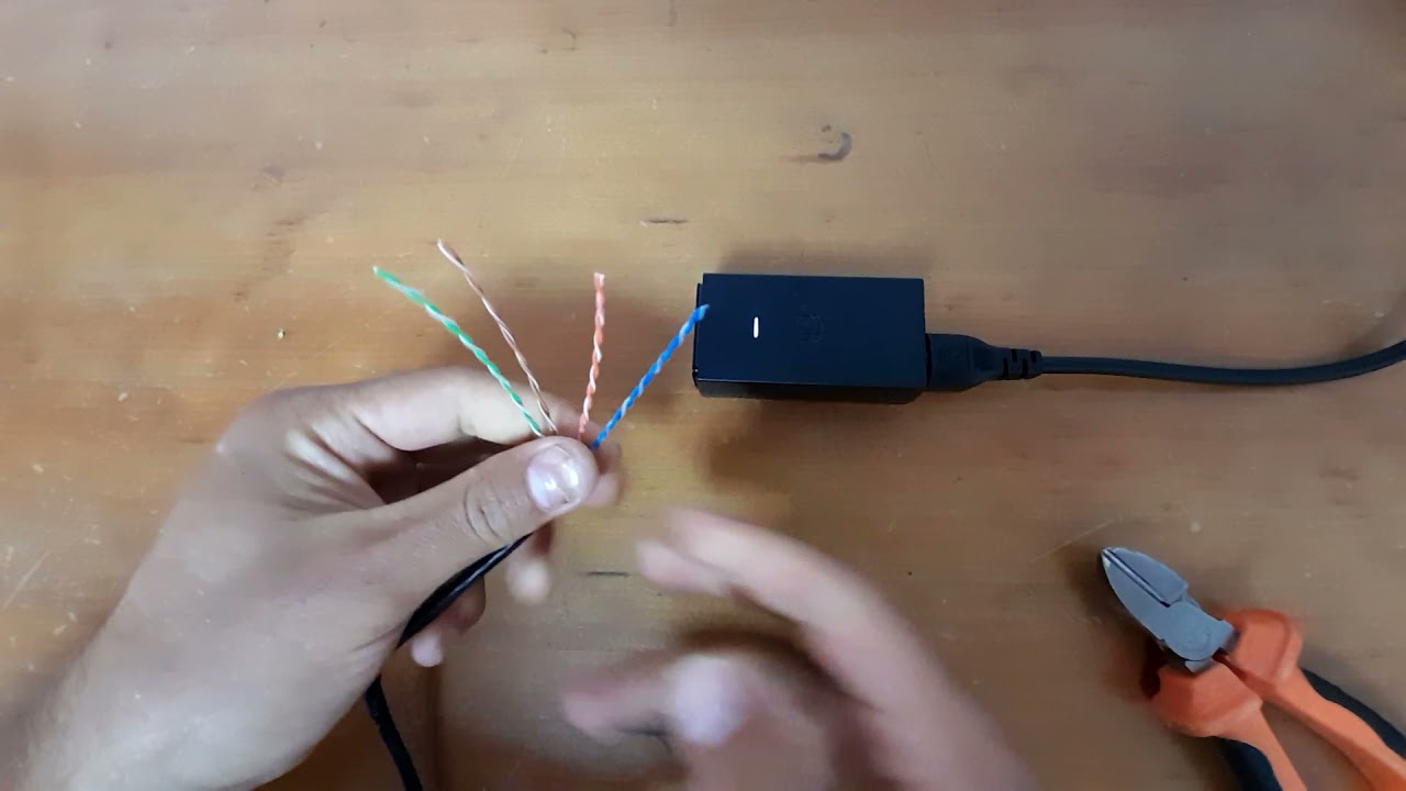 como dividir los datos de la electricidad de una fuente poe. como usar un poe como transformador.