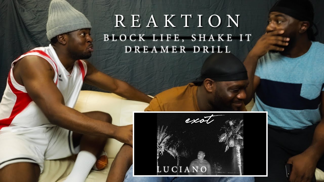 Luciano - Block Life, Shake It & Dreamer Drill | ALBUM REAKTION | UNERWARTET 😨🔥 | Tommy B.