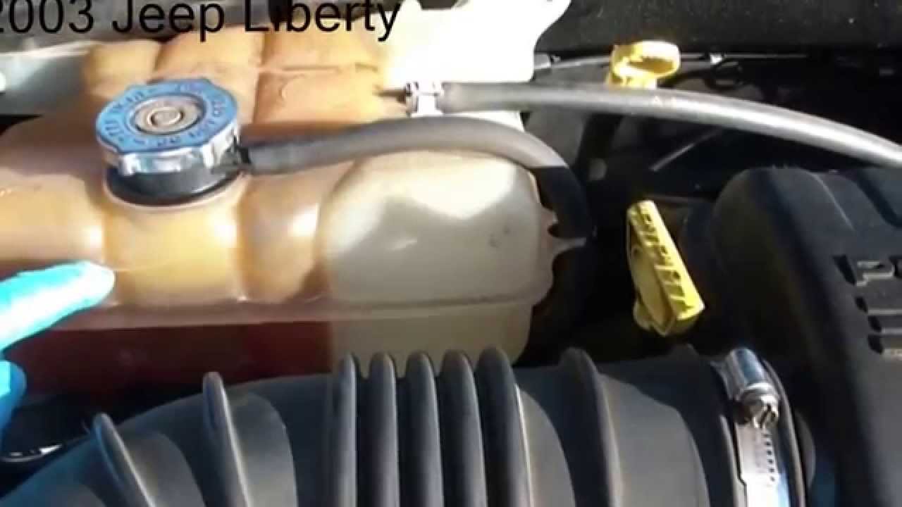 2003 Jeep Liberty overheating