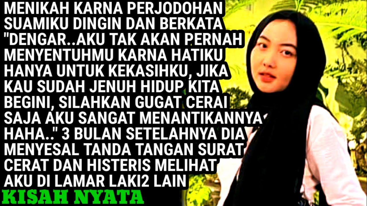 SUAMIKU DINGIN MENIKAH KARNA PERJODOHAN, NAMUN DIA HISTERIS USAI TANDA TANGANI SURAT CERAI