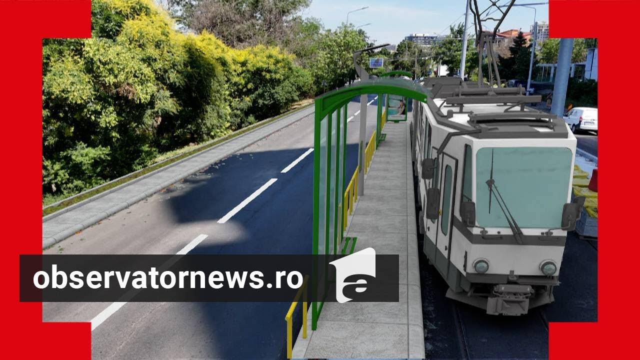 Reabilitarea liniei 5 de tramvai, gata în iunie 2026. A început lărgirea Bulevardului Văcărescu