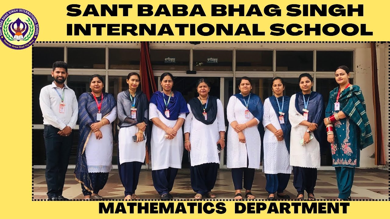 Sant Baba bhag singh international school || Mathematics Lab Activities|| Maths Models