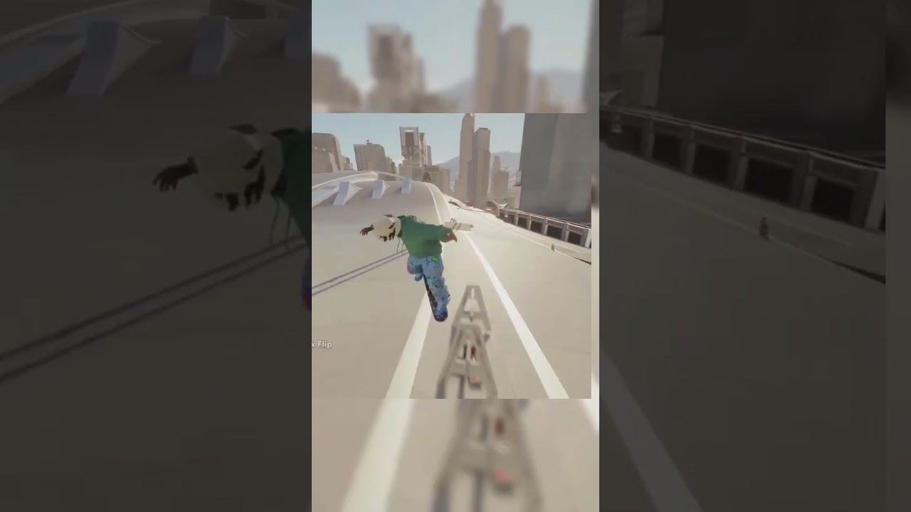 nice lil triple no comply flip 