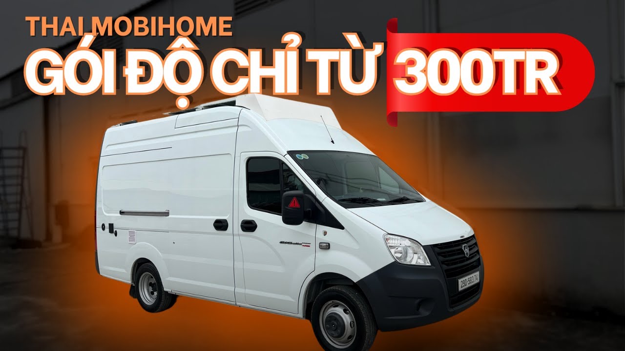 TÀI CHÍNH HẠN CHẾ, XE MOBIHOME ĐỘ ĐẸP CHỈ VỚI 300 TRIỆU