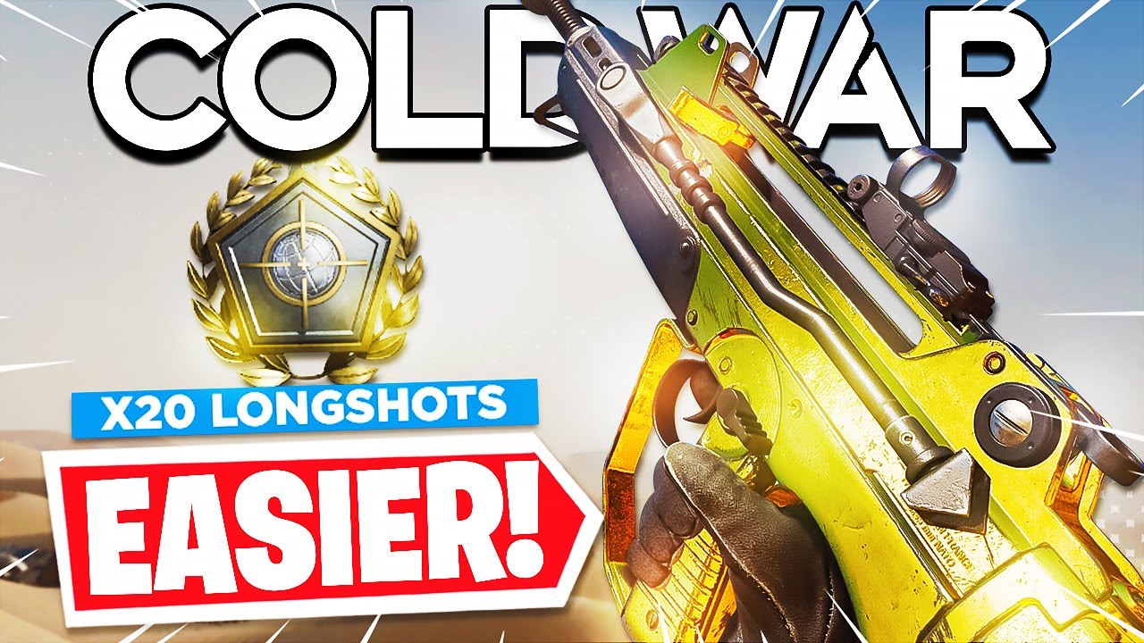 Black Ops Cold War: How to Get LONGSHOTS FASTER and EASIER - 25+ LONGSHOTS PER GAME! (Cold War Tips)