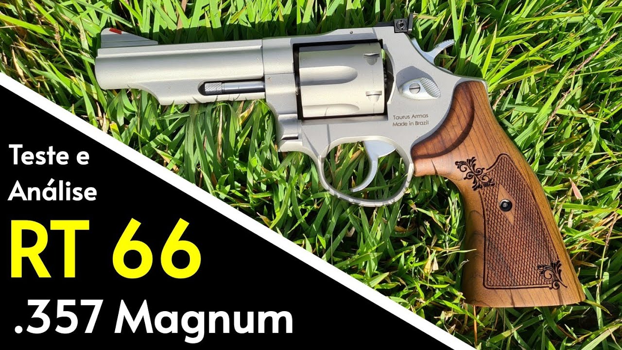Meu novo RT 66 em .357 Magnum, Teste e Análise. Por que não escolhi o 627, 608 ou 357H? Clássico 4"