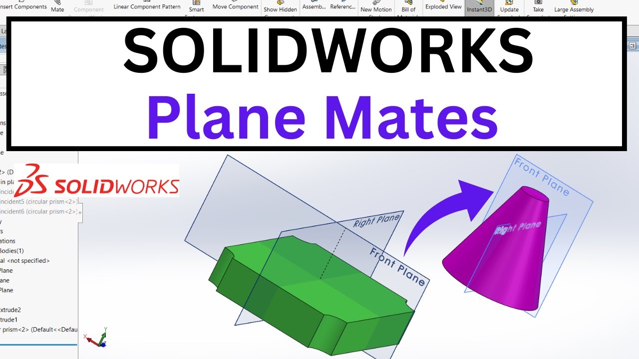 Совет SOLIDWORKS Pro: Сопряжения плоскостей в SOLIDWORKS