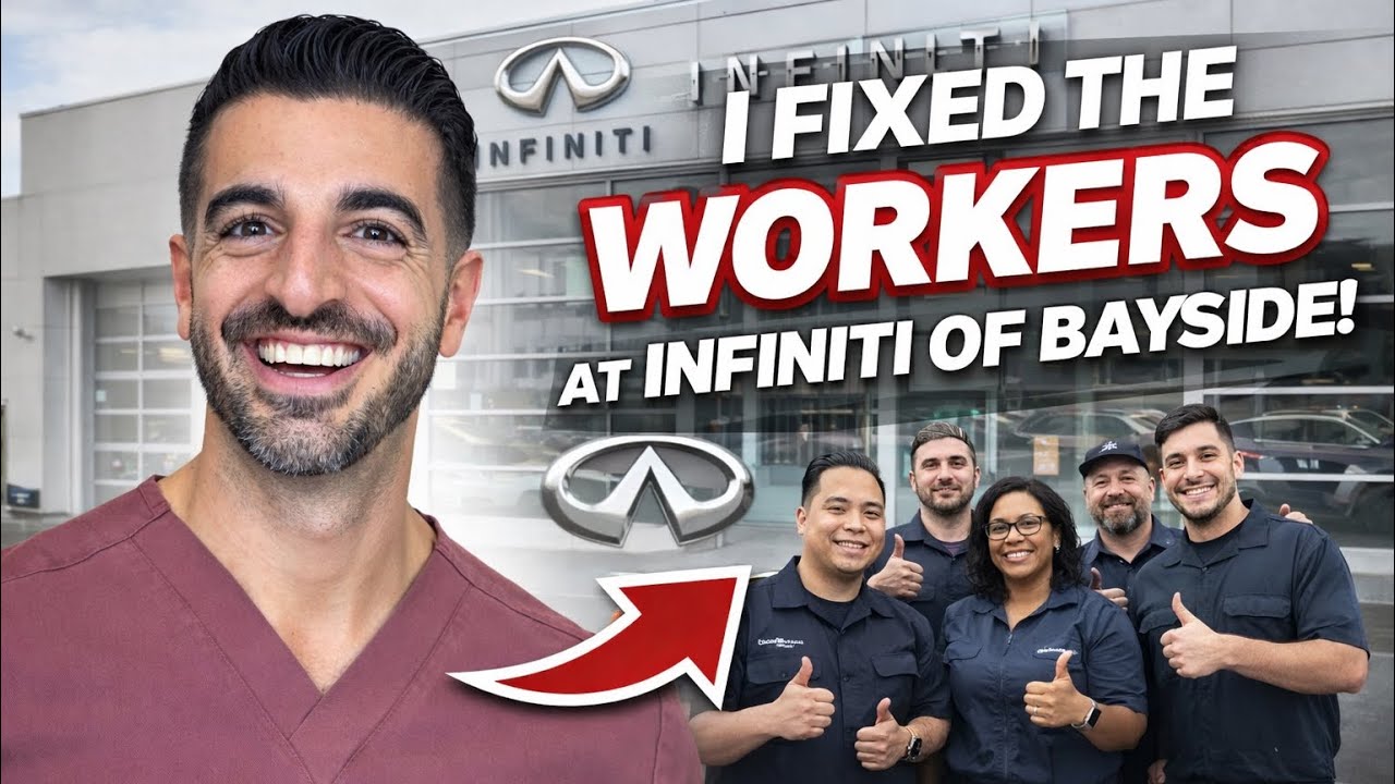 Один день в автосалоне Infiniti of Bayside