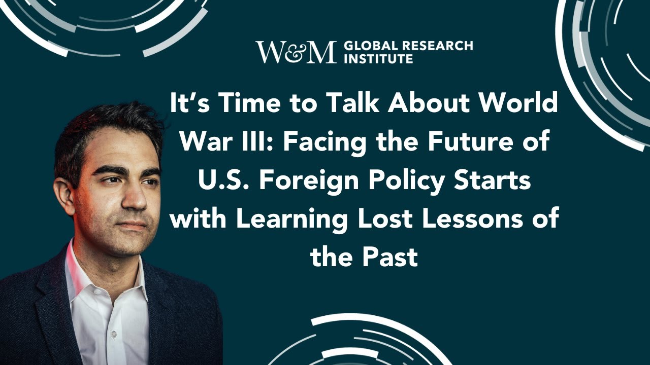 It’s Time to Talk About World War III