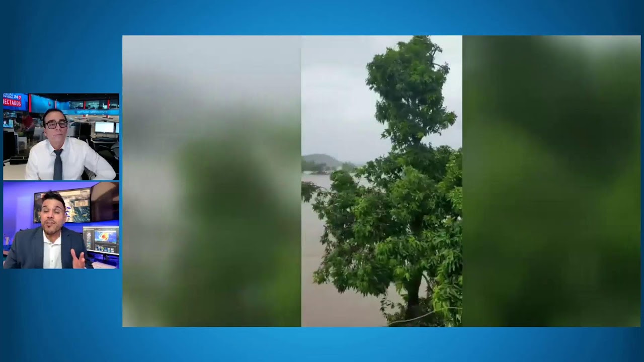 Primeras imágenes del huracán Melissa en Cuba