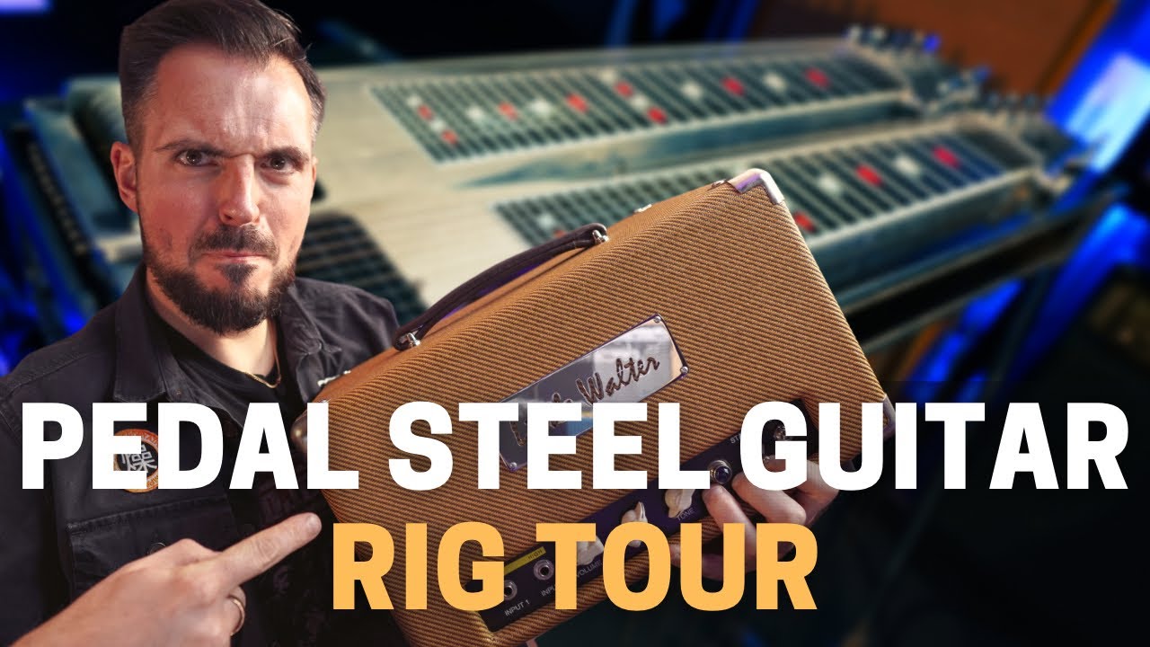 ПЕДАЛЬНАЯ СТИЛ-ГИТАРА | Мой тур Pedal Steel Rig | Скотт Поули