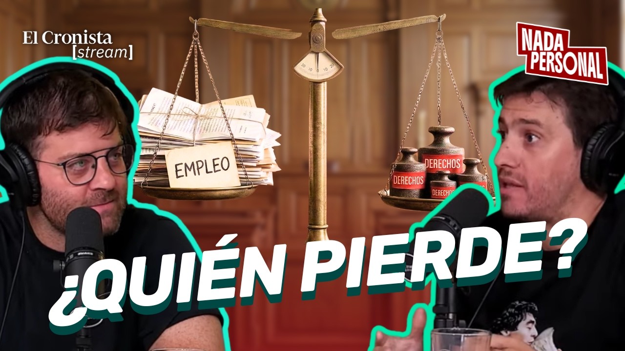 🔴 EN VIVO | REFORMA LABORAL: ¿MÁS EMPLEO O MENOS DERECHOS? | NADA PERSONAL