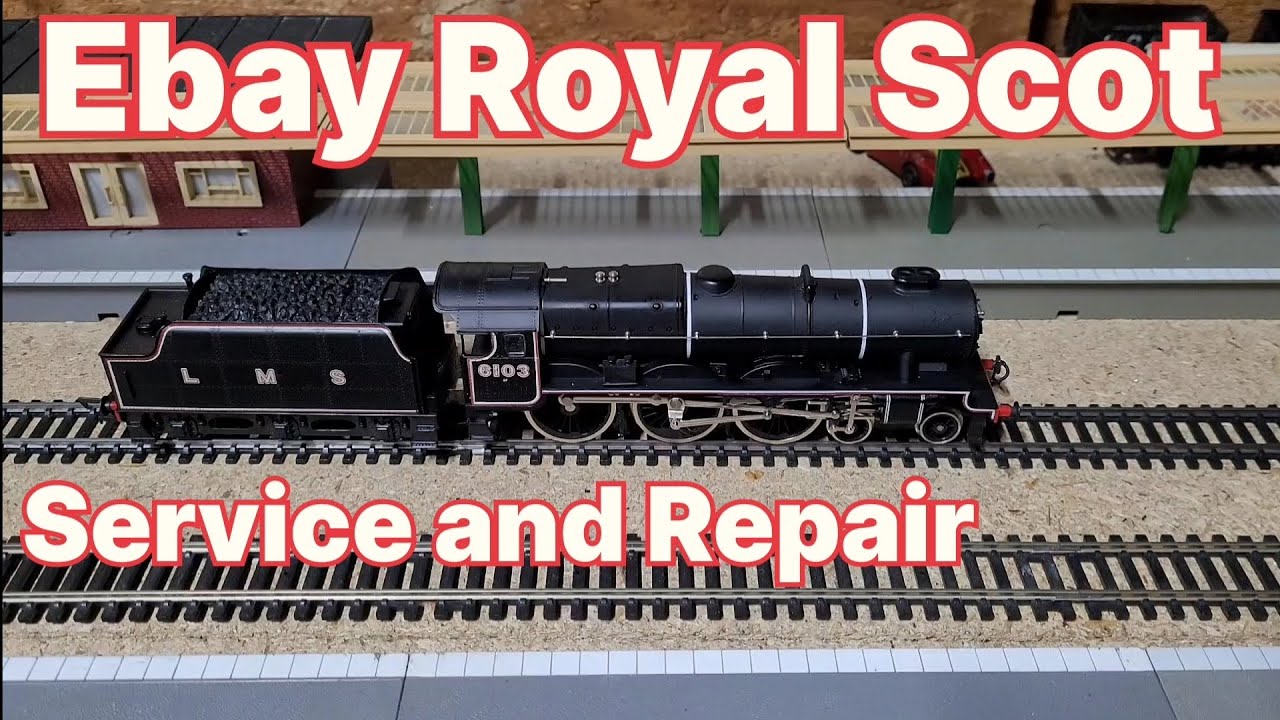 Ebay Airfix Royal Scot. Service and Repair.