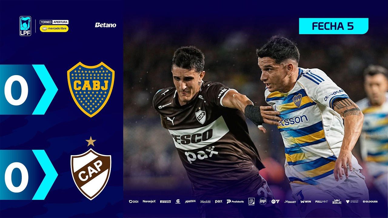 BOCA 0 - 0 PLATENSE | Resumen del partido | #TorneoMercadoLibre 2026 🏆