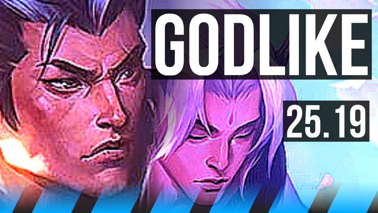 XIN ZHAO vs YONE (MID) | Godlike | KR Master | 25.19