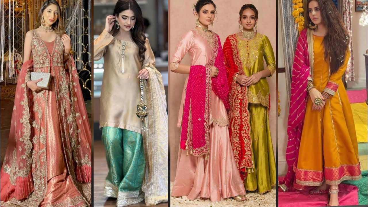 Very Attractive & Gorgeous Bride's Sister's Wedding Dress Designing Ideas 2026