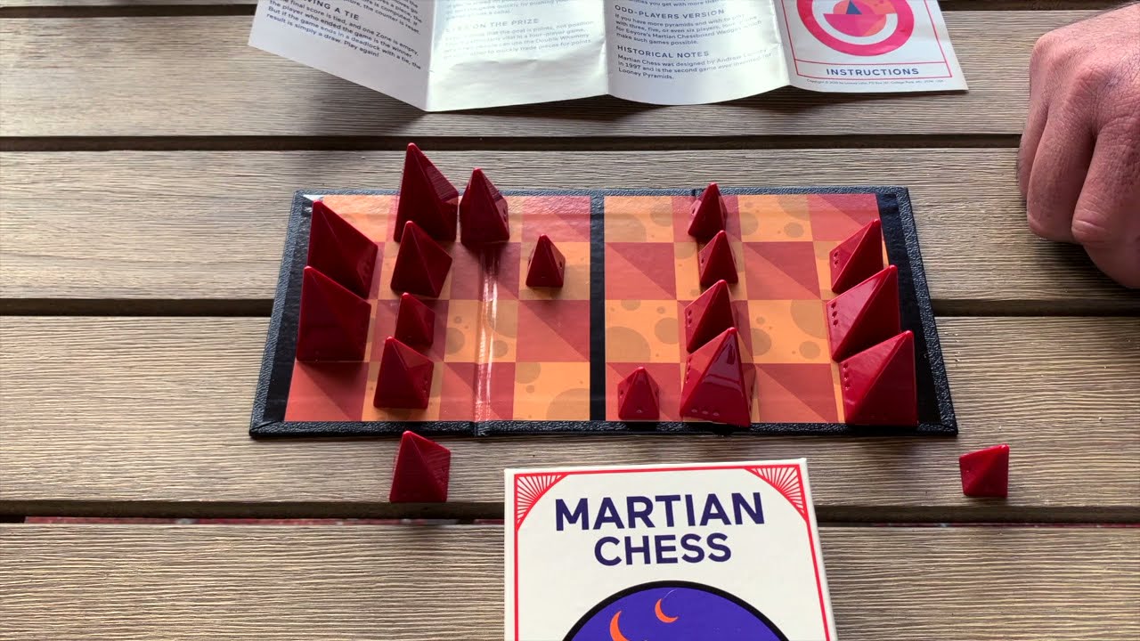 Martian Chess! An Out of This World Session!