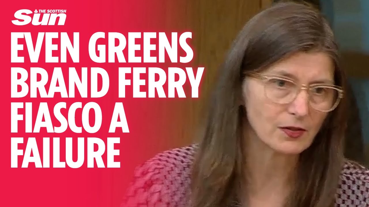 FERRY FIASCO: Even SNP coalition pals The Greens brand ferry policy a 'failure'