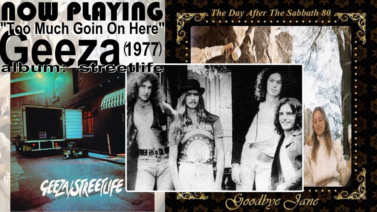 Geeza - Too Much Goin On Here [1977 Hard Rock. Sydney, Melbourne, Australia]