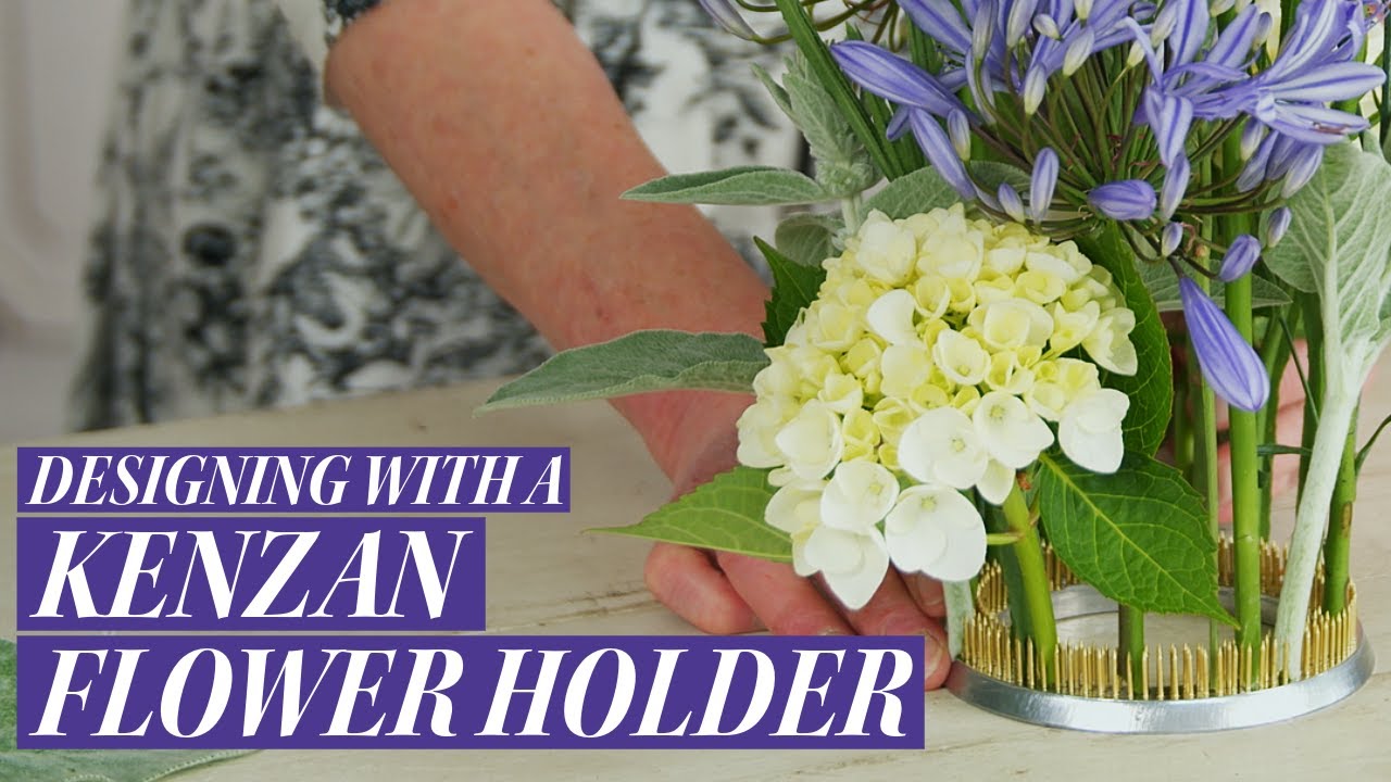 How to use a Kenzan for Floral Designing (Idea #1!)
