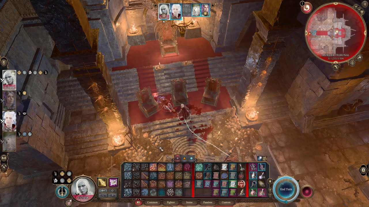 Baldur's Gate 3-Cast Tashas hideous laughter on Sarevok
