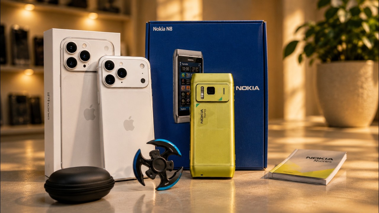 iPhone 17 Pro vs Nokia N8 Camera Test