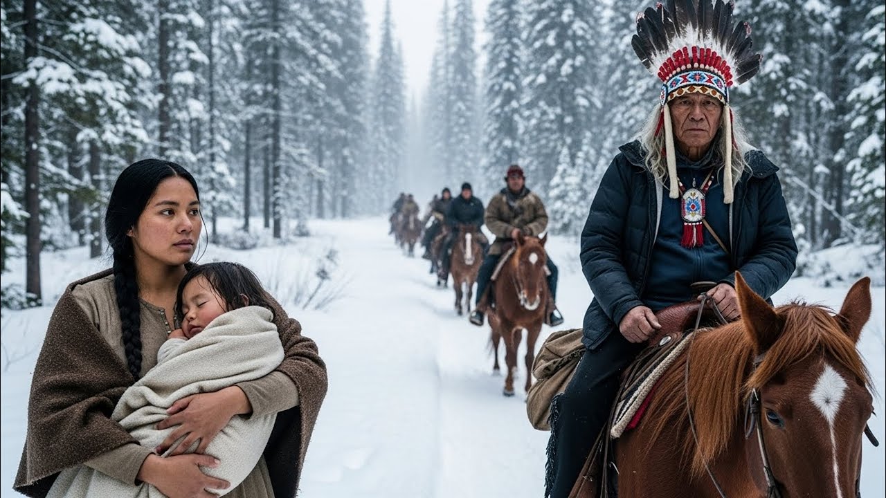 She Saved a Comanche Baby in a Blizzard — Days Later, 100 Warriors Appeared at Her Door