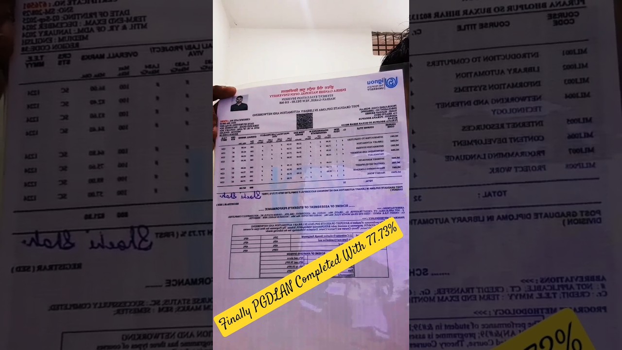 PGDLAN COMPLETED❤️❤️#pgdlan #automationnetworking#pgdlanignou#libraryscience#ignou #ignouuniversity